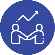 icon with an upward arrow